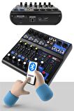 Stüdyo Ekipmanları Midi Live Paket-3 Ses Kartlı Mikser Midi Klavye CX1 Mikrofon Kulaklık